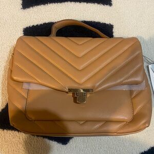 a new day Tan Crossbody Bag